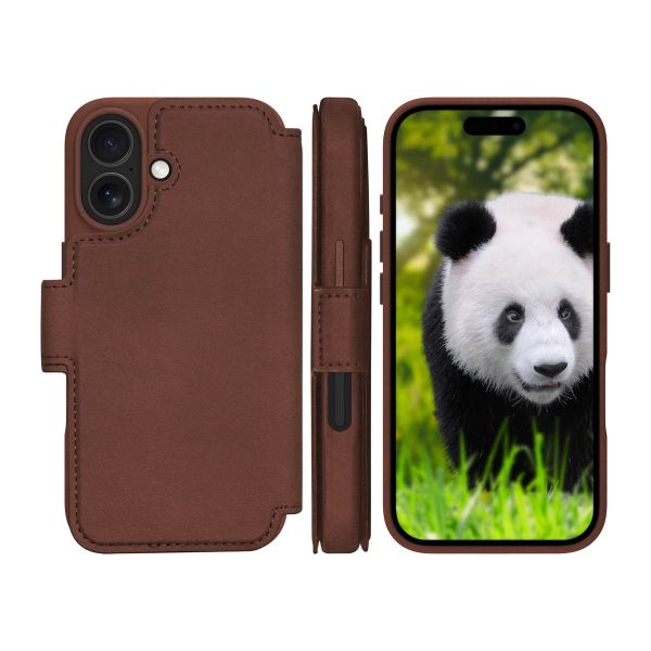 dbramante1928 Lynge Bookcase MagSafe Apple iPhone 17 - Dark Tan