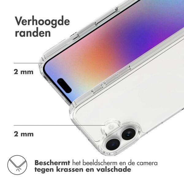 Accezz Xtreme Impact Backcover Apple iPhone 17 - Transparant