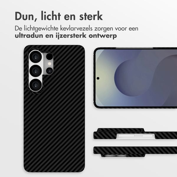 Accezz MagSafe Kevlar® Backcover Samsung Galaxy S26 Ultra - Zwart