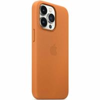 Apple Leather Backcover MagSafe Apple iPhone 13 Pro Max - Golden Brown