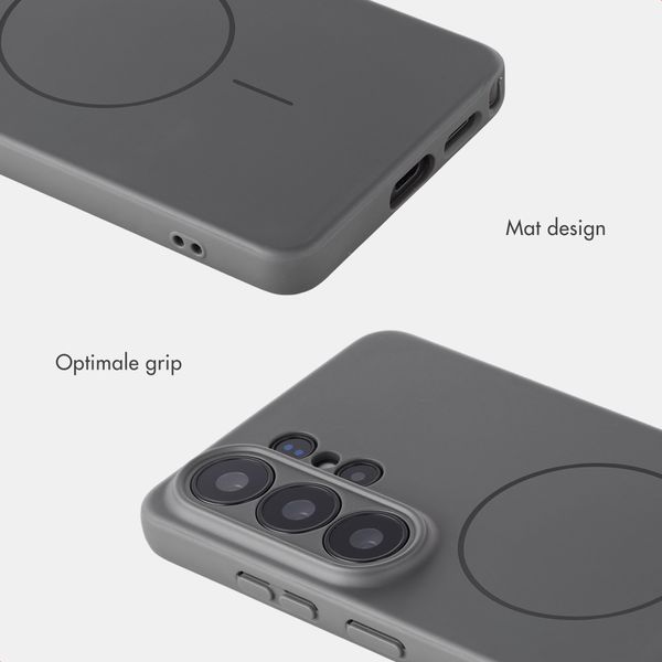 Accezz Grip Backcover met MagSafe Samsung Galaxy S26 Ultra - Grijs