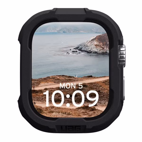 UAG Scout | Bumper Case Apple Watch Ultra / Ultra 2 / Ultra 3 - 49 mm - Zwart