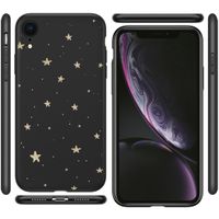 imoshion Design hoesje Apple iPhone Xr - Sterren / Zwart