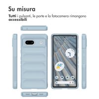imoshion EasyGrip Backcover Google Pixel 7a - Lichtblauw