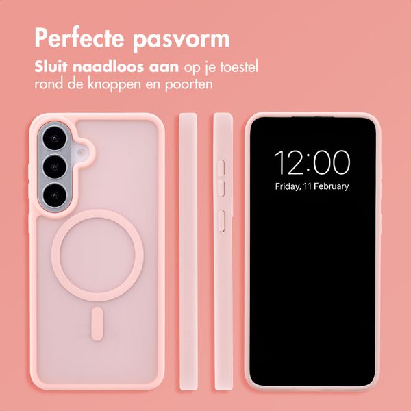 imoshion Color Guard Backcover met MagSafe Samsung Galaxy S26 FE / S25 FE - Lichtroze