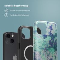 Selencia Vivid Backcover met MagSafe Apple iPhone 13 - Fresh Paint Green