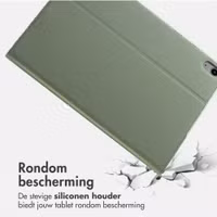 Accezz Classic Tablet Case Apple iPad 11 (2025) 11 inch A16 / iPad 10 (2022) 10.9 inch - Groen