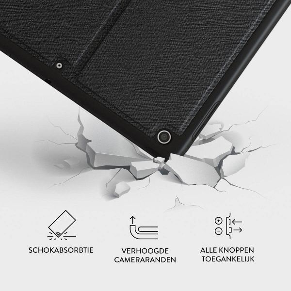 Burga Tablet Case Apple iPad 9 (2021) 10.2 inch / iPad 8 (2020) 10.2 inch / iPad 7 (2019) 10.2 inch - Velvet Night