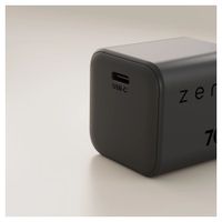 Zens Compact Oplader USB-C 70W - Power Adapter - Zwart