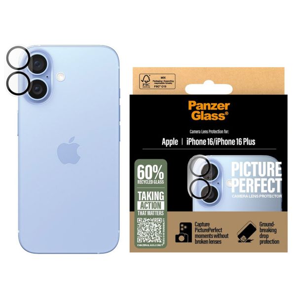 PanzerGlass PicturePerfect Camera Lens Protector Apple iPhone 16 / 16 Plus