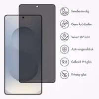 Accezz Gehard Glas Privacy Screenprotector Samsung Galaxy S25 Edge