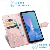 imoshion Mandala Bookcase Sony Xperia 10 III - Rosé Goud