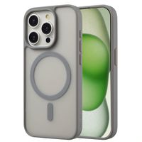 imoshion Colour Guard Back Cover with MagSafe Apple iPhone 15 Pro - Grey