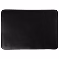 Accezz Leather Laptop hoes Apple MacBook 16 inch - Laptopsleeve - Zwart