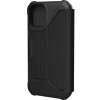 UAG Metropolis Bookcase iPhone 12 Mini - Kevlar Black