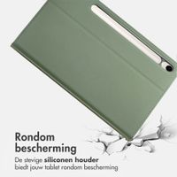 Accezz Classic Tablet Case Samsung Galaxy Tab S10 Lite / S9 11.0 inch / Tab S10 FE / S9 FE 10.9 inch - Groen