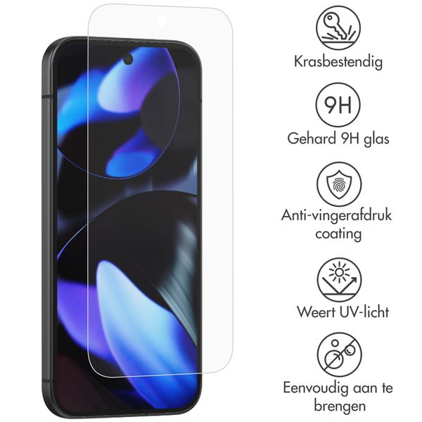 Accezz Gehard Glas Screenprotector Google Pixel 9 / 9 Pro