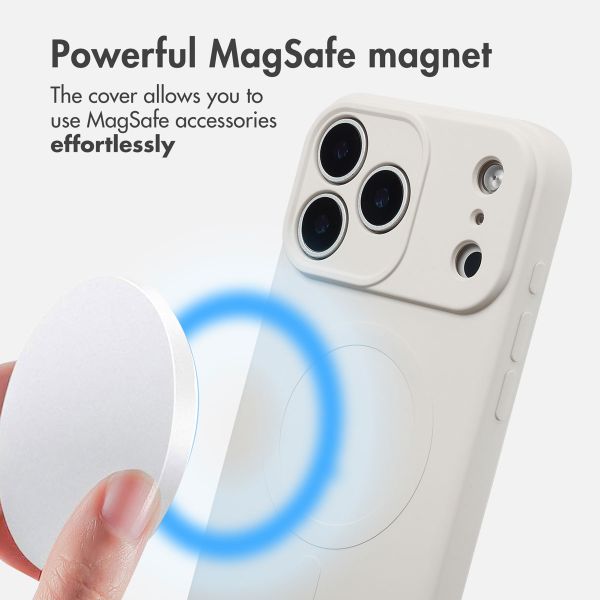 imoshion Colour Back Cover with MagSafe Apple iPhone 17 Pro Max - Beige