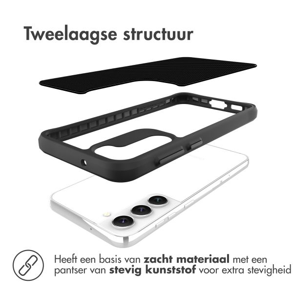 imoshion Rugged Hybrid Case Samsung Galaxy S23 - Zwart