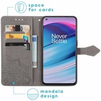 imoshion Mandala Bookcase OnePlus Nord CE 5G - Grijs