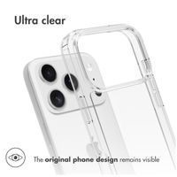 Accezz Xtreme Impact Back Cover Apple iPhone 17 Pro - Transparent