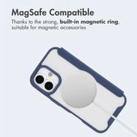 imoshion Transparent Bookcase with MagSafe Apple iPhone 16 - Blue
