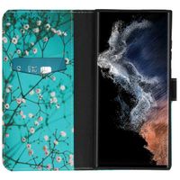 imoshion Design Softcase Bookcase Samsung Galaxy S23 Ultra - Blossom