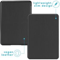 imoshion Slim Hard Case Bookcase Amazon Kindle Paperwhite (2018) - Zwart