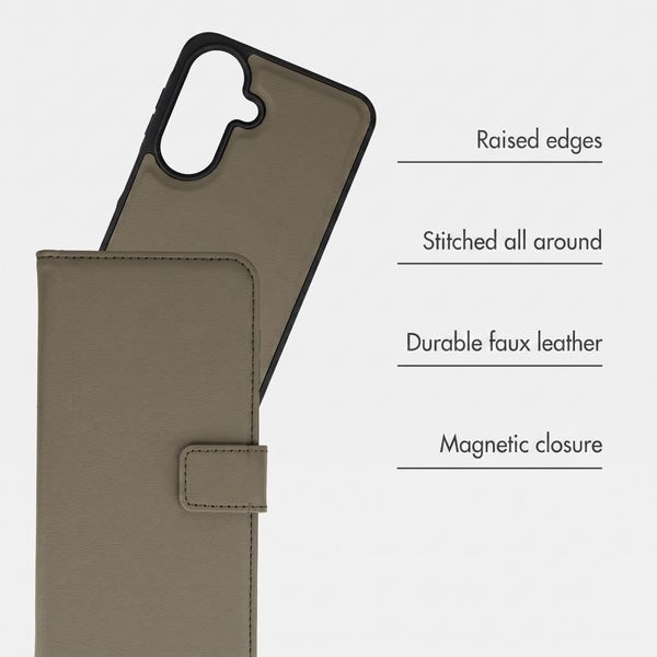 imoshion Detachable 2-in-1 Luxury Bookcase Samsung Galaxy A27 (5G) - Green
