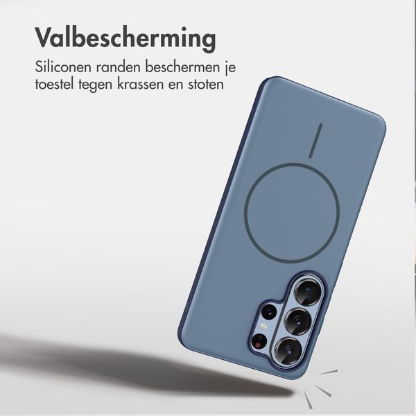 imoshion Color Backcover met Thin MagSafe Ring Samsung Galaxy S26 Ultra - Donkerblauw