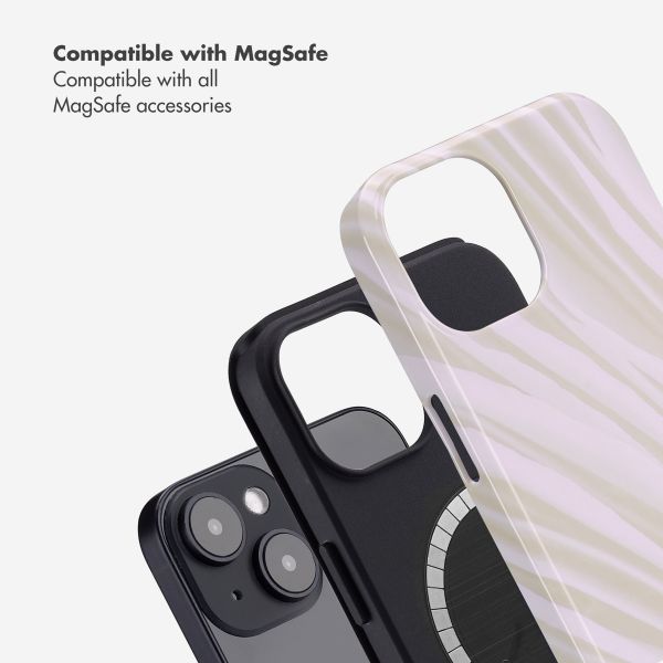 Selencia Vivid Back Cover with MagSafe Apple iPhone 14 - Nature Light Brown