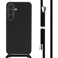 imoshion Siliconen hoesje met koord Samsung Galaxy S26 FE - Zwart
