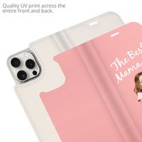 Ontwerp je eigen Apple iPhone 15 bookcase hoes