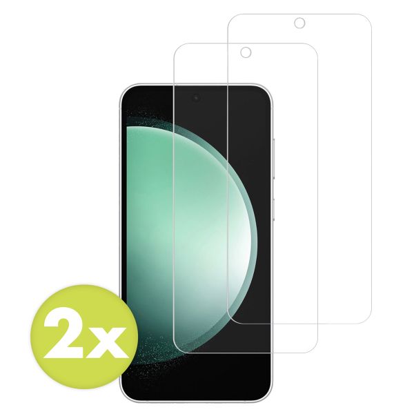 Accezz Gehard Glas Screenprotector 2-pack Samsung Galaxy A36 / S24 FE / A56