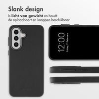 Accezz MagSafe Leather Backcover Samsung Galaxy A57 (5G) - Onyx Black