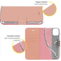 Accezz Wallet Softcase Bookcase iPhone 13 Pro - Rosé Goud