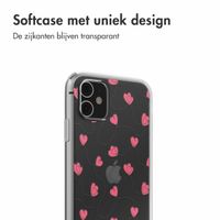 imoshion  Design hoesje iPhone 11 - Dusty Rose Connected Hearts