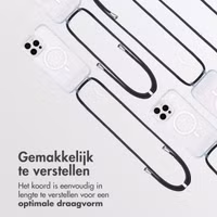 imoshion MagSafe Backcover met afneembaar koord Apple iPhone 16 Pro Max - Transparant