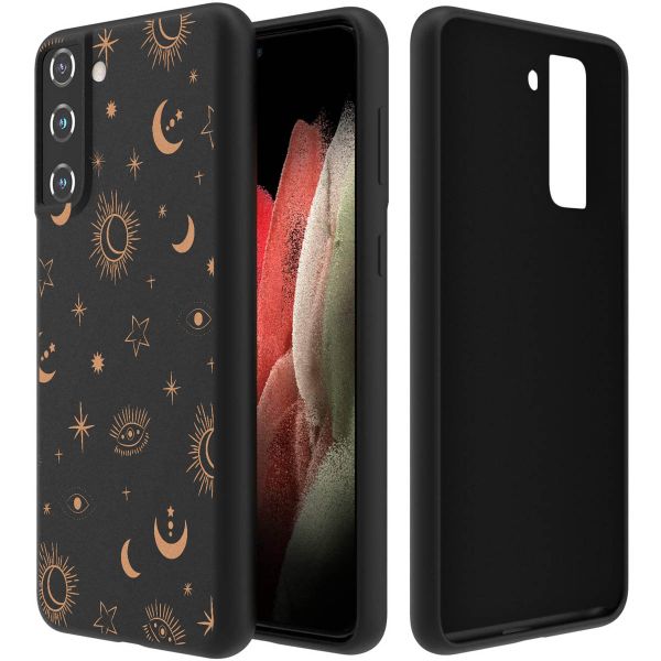 imoshion Design hoesje Samsung Galaxy S21 FE - Stars Sky