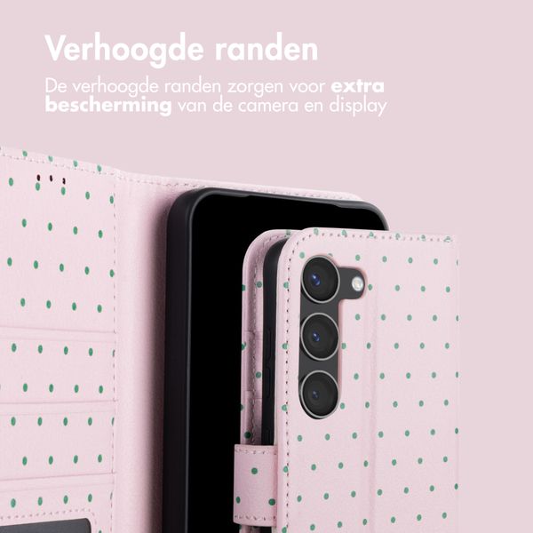 imoshion Design Bookcase Samsung Galaxy S23 - Happy Dots