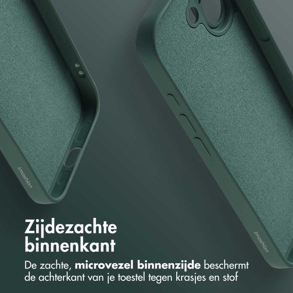 imoshion Color Backcover met MagSafe Apple iPhone 17 - Donkergroen