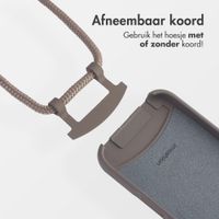 imoshion Color Backcover met afneembaar koord met MagSafe Samsung Galaxy S26 Ultra - Black Coffee