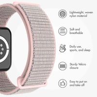 imoshion Nylon Strap Apple Watch | 38/40/41/42 mm - Sand Pink