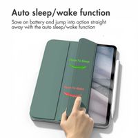 imoshion Magnetic Book Case Apple iPad 11 (2025) 11 inch A16 / iPad 10 (2022) 10.9 inch - Dark Green