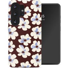 Selencia Vivid Case Samsung Galaxy S26 Ultra - Choco Flower Pop