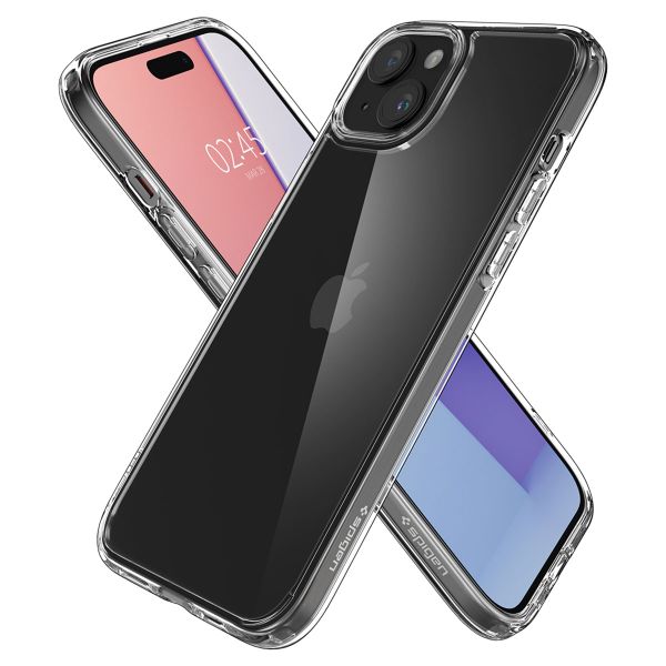 Spigen Ultra Hybrid Backcover iPhone 15 Plus - Crystal Clear