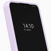 iDeal of Sweden Silicone Case met MagSafe Samsung Galaxy A57 (5G) - Lavender Milk