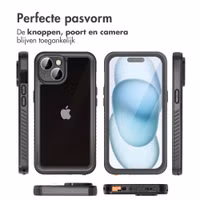 imoshion Waterproof 360 Case Apple iPhone 15 - Zwart