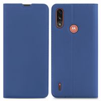 imoshion Slim Folio Bookcase Motorola Moto E7i Power - Blauw