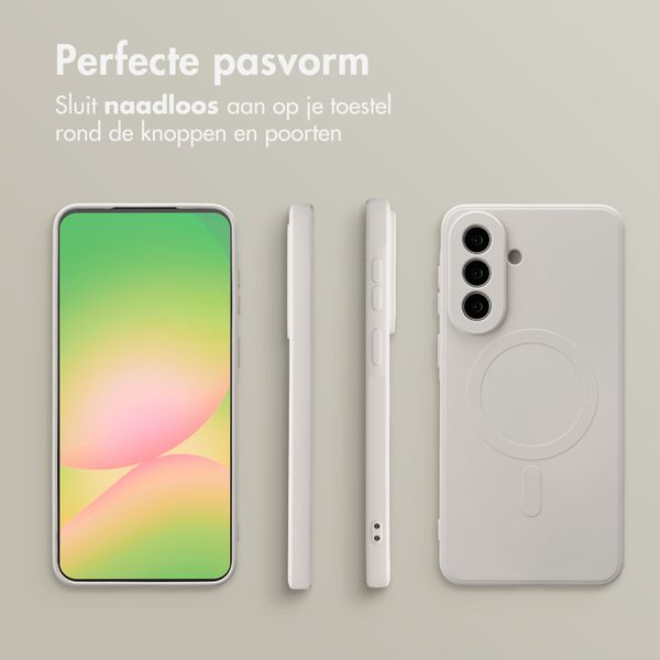 imoshion Color Backcover met MagSafe Samsung Galaxy A57 (5G) - Beige